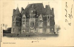 CPA Chateau de Martainville Sur Ry 