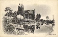 VINTAGE POSTCARD Church of Criqueboeuf