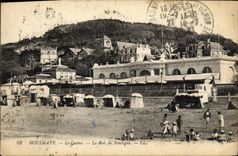 VINTAGE POSTCARD Houlgate the Casino the wood of Boulogne
