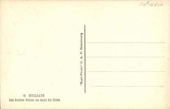 VINTAGE POSTCARD Houlgate Black Rocks with the Jump of the Dog