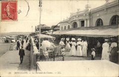 VINTAGE POSTCARD Houlgate the Terrace Of the Casino