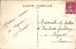 VINTAGE POSTCARD Langrune On Sea L Hour of the Bath