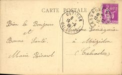 VINTAGE POSTCARD Langrune On Sea L Church