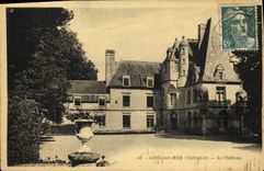 VINTAGE POSTCARD Lion sur Mer the Castle