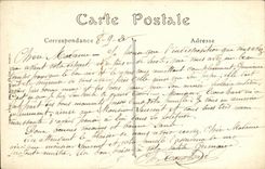 VINTAGE POSTCARD Delivrande Furnace bridge of the delivrande