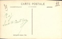 VINTAGE POSTCARD Ligne of Transfers has Caen the viaduct of Souleuvre