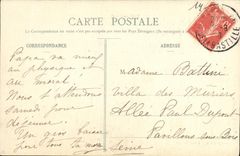 VINTAGE POSTCARD Holy Par Strong gale To the Broad Sinner