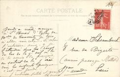 VINTAGE POSTCARD Holy Par L Arrived Sinning