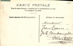 VINTAGE POSTCARD L Notre Dame Church Transfers