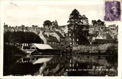 VINTAGE POSTCARD Vire On the Edges of Transfers