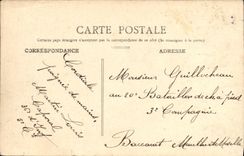 POSTAL Caen de la VENDIMIA el castillo la buena ayuda de la puerta