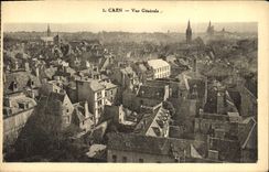 CPA Caen Vue Generale
