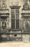 VINTAGE POSTCARD Caen Old Hotel of Low Valois relief of the court