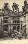 VINTAGE POSTCARD Caen Old Hotel De Valois