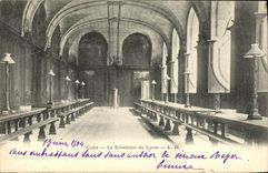VINTAGE POSTCARD Caen the Refectory of the College