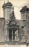 CPA Caen Hotel de Than Detail des Lucarnes