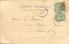 VINTAGE POSTCARD Caen the Old Etienne Saint