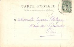 VINTAGE POSTCARD Caen Rules of Louis XIV