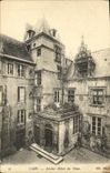 VINTAGE POSTCARD Caen Old Hotel of Than