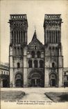 CPA Caen Eglise de La Trinite Ancienne abbaye aux Dames Facade occidentale