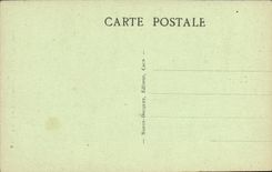 VINTAGE POSTCARD Interior Caen of L Church Etienne Saint