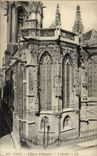 VINTAGE POSTCARD Caen L Church St Saver L Apse