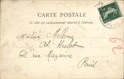 VINTAGE POSTCARD Caen Detail of L Old Hotel of Valois