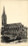 VINTAGE POSTCARD Caen L Church Saint Pierre