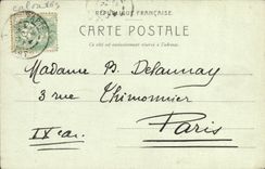 VINTAGE POSTCARD Caen L Church Saint Pierre