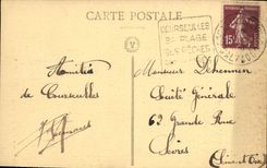 VINTAGE POSTCARD Caen Mint