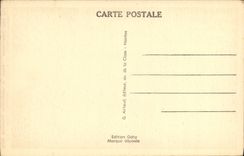 POSTAL Caen interior de la VENDIMIA de L decoracion ardiente del Saint Pierre rico de la iglesia de L puente Louis del horno del amo del apse XVI