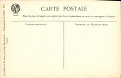 VINTAGE POSTCARD Caen