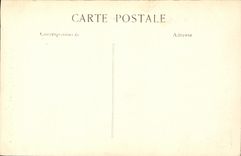 VINTAGE POSTCARD Caen L Church and the Public garden Saint Pierre