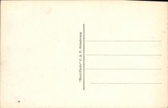 VINTAGE POSTCARD Deauville the Flowered Beach the Casino