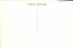 POSTAL Deauville de la VENDIMIA el tenis florecido de la playa y el bulevar de Cornuche