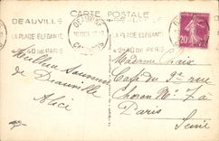 CPA Deauville La plage fleurie Hotel Royal
