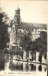 CPA Deauville L Eglise Saint Desir 