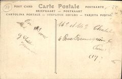 VINTAGE POSTCARD Lisieux Detail of the Old Manor of the Salamander