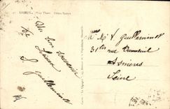 VINTAGE POSTCARD Lisieux Places Thiers