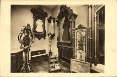 VINTAGE POSTCARD the Room of the Relics in Carmel de Lisieux