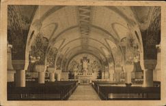 VINTAGE POSTCARD the Basilica De Lisieux the Crypt View