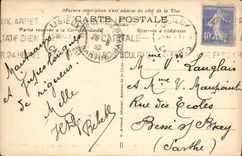 VINTAGE POSTCARD Lisieux View of the Vault of Carmet and the Room of the Souvenirs