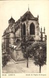 VINTAGE POSTCARD Lisieux Apse of L Church St Jacques