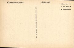 VINTAGE POSTCARD Lisieux Street With the Tank