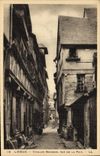 VINTAGE POSTCARD Lisieux Old women Houses Street Of Peace