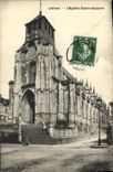 VINTAGE POSTCARD Lisieux L Church Holy Jacques
