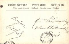 VINTAGE POSTCARD Lisieux L Church Holy Jacques