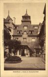 VINTAGE POSTCARD Entered Deauville of Normandy Hotel