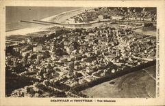 VINTAGE POSTCARD Deauville And Trouville View