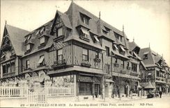 CPA Deauville Sur Mer Le Normandy Hotel 